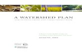 A WATERSHED PLAN...A WATERSHED PLAN FOR DUFFINS CREEK AND CARRUTHERS CREEK AUGUST, 2003 A Report of the Duffins Creek and Carruthers Creek Watershed Task Forces
