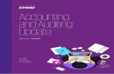 Accounting and Auditing Update...Accounting and Auditing Update - Issue no. 48/2020 III Table of contents 1. Interim financial reporting in light of COVID-19 01 2. Analysis of disclosures
