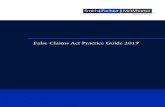 False Claims Act Practice Guide 2019 - Smith Pachter Pachter McWhorter FCA Practice Gu… · SMITH PACHTER McWHORTER PLC FALSE CLAIMS ACT PRACTICE GUIDE 2019 | III » District and