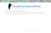 Naturopathic Pediatrics Affiliate Program Guidenaturopathicpediatrics.com/wp-content/uploads/2018/03/...AFFILIATE PROGRAM Welcome to Naturopathic Pediatrics afﬁliate program! Naturopathic