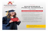 2015-2016 ALEXANDRIA PUBLIC SCHOOLS€¦ · The World’s Best Workforce (WBWF) Plan is intended to serve as a foundational document that aligns educational initiatives that serve