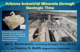 Rillito cement plant - Jan Rasmussen.com Ind Min Geol Time...Alleghenian (Ouachita) 325-220 Miss. – Triassic Gypsum, Salt, Potash, Flagstone ... veins; amethystine quartz Oatman