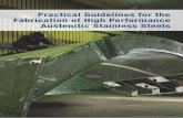Practical Guidelines for the Fabrication of High ... · 14.2.1 Sandblasting 58 14.2.2 Glass bead blasting 59 14.2.3 Grinding and polishing 59 14.2.4 Stainless steel wire brush/stainless