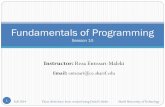 Fundamentals of Programmingce.sharif.edu/courses/93-94/1/ce153-1/resources/root...study languages derived from C, such as C++, Java and C# (pronounced “Csharp”). A third motivation