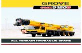 ALL TERRAIN HYDRAULIC CRANE GMK 5120b.pdf · * Second spotlight * Stereo/cassette player * Air Conditioning Superstructure Specifications. GROVE GMK5120B 5 Chassis Box-type, torsion