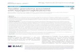 Tonsillar granuloma associated with hypogammaglobulinemiajultika.oulu.fi/files/nbnfi-fe2020070646956.pdf · Laajala et al. Allergy Asthma Clin Immunol Page 2 of 6 CVIDorBcellmaturationdefectissuspected.In