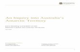 Centre for Policy Futures - An Inquiry into Australia’s...1 An Inquiry into Australia’s Antarctic Territory Joint Standing Committee on the National Capital and External Territories