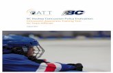 CATT Evaluation Report - 2017 FINAL SKB Final Edits · 2017. 9. 8. · 6"|CATTfor!Team!Officials!|!BC!Hockey!Evaluation!2017! "This!initiative!provides!the!opportunity!to!evaluate!the!ConcussionAwareness!Training!Tool!(CATT)!