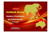 AMMB Holdings Berhad AmBankGroup...AmBankGroup Investors Presentation AMMB Holdings Berhad AMBANK GROUP –GROUP INVESTOR RELATIONS & PLANNING –INVESTORS PRESENTATION Q1FY2012 1