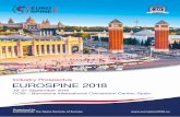 Industry prospectus EuroSpInE 2018 · 2018. 3. 29. · Industry prospectus. 2 Table of Contents Welcome Messages 3 ... It is my pleasure and a great honour to invite you to the EUROSPINE