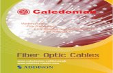 Fiber Optic Cables - Caledonian Cables Fiber Cables.pdf · a wide range of copper and fiber optic cables for communication, power and electronics in its primary plants in UK, Italy