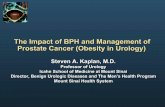 The Impact of BPH and Management of Prostate Cancer ... · Source: Behavioral Risk Factor Surveillance System, CDC. Obesity Trends* Among U.S. Adults BRFSS, 1985 (*BMI ≥30, or ~