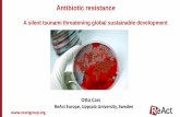 Antibiotic resistance - Stockholm Resilience Centre · Political declaration on the UN General Assembly High level meeting 21 sept 2016 • Discussed with all UN Member states (national