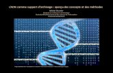 L’ADN comme support d’archivage : aperçu des concepts et ...congres.archivistes.qc.ca/wp-content/uploads/2017/08/V4_Michel_Chartier.pdfà construire des codes composés de texte