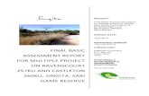 final Basic Assessment Report for multiple project on … · 2019. 7. 22. · 2 ASSESSMENT DETAILS 2.1 The Environmental Assessment Practitioner The Environmental Assessment Practitioner