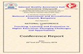 Conference Report - NAACnaac.gov.in/images/docs/Events/CONFERENCEREPORT-SUMANDEEP0-VIDYAP… · National Conference on Teaching, Learning and Evaluation: Emerging Challenges and Opportunities