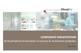 2012 04 05 Corporate Pres SFAF 2011 - Valneva · ANTICORPS MONOCLONAL HUMAIN B LYMPHOCYTES BACTERIAL VIRUSES (PHAGE DISPLAY) AN OPTIMAL PHARMACEUTICAL FORMAT 1. Natural responseagainstdiseases