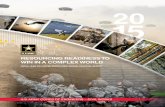 RESOURCING READINESS TO WIN IN A ... - United States Army · FY 2015 UNITED STATES ARMY CORPS OF ENGINEERS ANNUAL FINANCIAL REPORT 7 OVERVIEW The United States Army Corps of Engineers