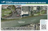 COMING SOON 14 ACRES OF HABITAT RESTORATION AND …€¦ · James Rasmussen, Duwamish River Cleanup Coalition james@duwamishcleanup.org | (206) 954-0218 TERMINAL 117 HABITAT RESTORATION