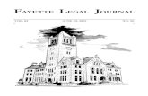 FAYETTE LEGAL JOURNAL · 2019. 6. 24. · II FAYETTE LEGAL JOURNAL FAYETTE LEGAL JOURNAL The FAYETTE LEGAL JOURNAL is published weekly by the Fayette County Bar Association, 45 East