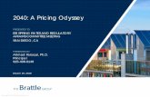 2040: A Pricing Odyssey · 3/25/2019  · 2040: A Pricing Odyssey PRESENTED TO EEI SPRING RATES AND REGULATORY AFFAIRS COMMITTEE MEETING. SAN DIEGO, CA. PRESENTED BY. Ahmad Faruqui,