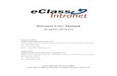 Intranet User Manual - St. Mary's Canossian College · eClass Intranet 2.0 – Teacher User Manual _____ _____ Copyright © 2004 by BroadLearning Education (Asia) Ltd.