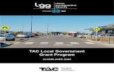 TAC Local Government Grant Program · 2020. 7. 3. · TAC Local Government Grant Program Guidelines 2020 2 TAC Local Government Grant Program Guidelines 2020 3. The Safe System road