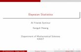Bayesian Statistics - AiFrenz · Bayesian updating is particularly important in the dynamic analysis of a sequence of data. Bayesian inference has found application in a wide range