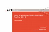 City of Launceston Economic Profile 2016 · 2017. 3. 15. · City of Launceston Economic Profile 2016 iii capital projects are set to elevate the economic importance of the region,