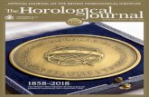 OFFICIAL JOURNAL OF THE BRITISH HOROLOGICAL ......In-Time BrIan jonEs, ManagIng DIrEctor ‘Congratulations to the Horological Journal for 160 years E of support, training and direction