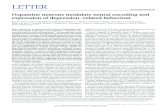Dopamine neurons modulate neural encoding and expression ...web.stanford.edu/group/dlab/media/papers/Tye Nature 2012.pdfDopamine neurons modulate neural encoding and expression of