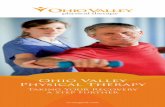 Ohio Valley Physical Therapy · And our therapists put their skills and Ohio Valley Physical Therapy is a natural extension of Ohio Valley Surgical Hospital’s focused approach to
