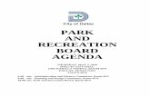PARK AND RECREATION BOARD AGENDA - Dallas · 2016. 5. 2. · PARK AND RECREATION BOARD, APRIL 21, 2016, VOLUME 25, PAGE 3 ITEMS FOR INDIVIDUAL CONSIDERATION PLANNING AND DESIGN COMMITTEE