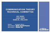 COMMUNICATION THEORY TECHNICAL COMMITTEEsite.ieee.org/comsoc-comt/files/2020/06/CttcMeetingJun2020Slides-… · §Volunteer to be on the TPC for an upcoming Comm Theory Symposium