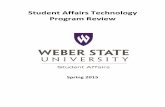 SAT Program Review Self Study TC - Weber State Universityapps.weber.edu/wsuimages/SAAssessment/SAT Program Review Self Study... · The Student Computer Labs and support staff strive