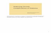 Reducing Chronic Complications of Diabetesschererclin.com/documents/scherer_chronic_complications_15762.pdf · MAJOR CHRONIC COMPLICATIONS ´Macrovascular «Coronary artery disease