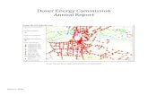 Dover Energy Commission Annual Report€¦ · March 6, 2018 . Dover Energy Commission . Annual Report . Dover’s Smart Street Light LED Retrofit as of 11/22/2017