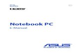 Notebook PC - Asusdlcdnet.asus.com/pub/ASUS/nb/T300LA/0409_E9188_A.pdf · Chapter 3: Working with Windows® 8.1 This chapter provides an overview of using Windows® 8.1 in your Notebook