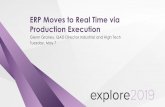 ERP Moves to Real Time via Production Execution · ERP and QAD Production Execution 3 This presentation includes forward -looking statements within the meaning of the Private Securities