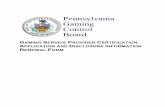 Pennsylvania Gaming Control Board - GAMING SERVICE …gamingcontrolboard.pa.gov/files/licensure/applications/... · 2017. 10. 5. · pgcb-gspcadi-rnwl-0517 i initials_____ instructions