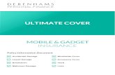 ULTIMATE COVER - docs.debenhamsgadgetinsurance.comdocs.debenhamsgadgetinsurance.com/...SA201807R11.pdfcertificate of cover. It tells . youeverything that is covered and what is not