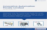 Private Limited Innovative Automation - SME€¦ · Private Limited Gas Trains Gas Filters GAS PRESSURE REGULATORS & FILTER REGULATORS MANUAL RESET TYPEMGAS SOLENOID VALVE AUTOMATIC