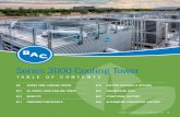 Series 3000 Cooling Tower - bmsfederal.com€¦ · low Horsepower axial fan ` Quiet operation ` High efficiency ` Corrosion resistant water Distribution System ` Steel covers in easy