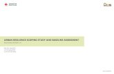 URBAN RESILIENCE SCOPING STUDY AND BASELINE …...VNRC and national agencies - Guiding questions - Minute writing Refined list of national stakeholders with contact persons & prefered