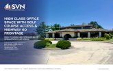 HIGH CLASS OFFICE SPACE WITH GOLF COURSE ACCESS & … · 2018. 9. 22. · HIGH CLASS OFFICE SPACE WITH GOLF COURSE ACCESS & HIGHWAY 60 FRONTAGE | 5000 S HIGHLAND SPRINGS BLVD. SPRINGFIELD,