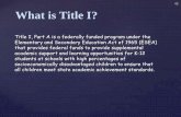 What is Title I? - Fultonschools.org...Math Coach Literacy Coach ... Request for meetings and workshops. ... Math from 60% to 65% for the 2017-2018 school year. 4. Increase CCRPI score