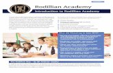 Rodillian Academy Factsheet 1 - LJFS · 2017. 8. 9. · Rodillian Academy FACTSHEET 2 The Vision for LJFS: To offer secondary school provision in Leeds for children aged 11 to 18