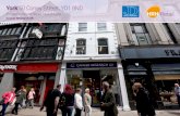 York 50 Coney Street, YO1 9ND - HRH Retail€¦ · York 50 Coney Street, YO1 9ND Prime Freehold Retail Investment | Cancer Research UK Gross Frontage 16 ft 10 ins 5.13 m Net Frontage