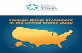 Foreign Direct Investment in the United States 2020 · according to the United Nations Conference on Trade and Development (UNCTAD) World Investment Report 2020 (WIR20). UNCTAD forecasts