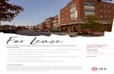 For Lease - powersearch.jll.com€¦ · For Lease Rare retail availability in Nashville’s premier suburban lifestyle community – Availability: Suite 4G (182 SF), Suite 5 (1,200